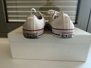 Converse All Star Blancas Tela T.41 (19)