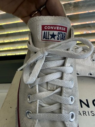 Converse All Star Blancas Tela T.41 (19)