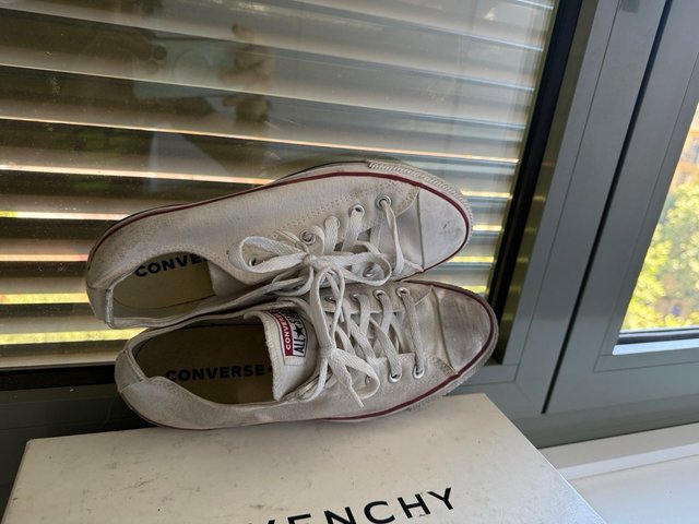 Converse All Star Blancas Tela T.41 (19)