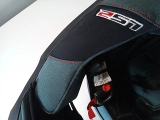 Casco Moto Integral LS2 FF385 Carbono Rojo
