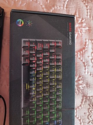 Teclado Mars Gaming MK422 RGB