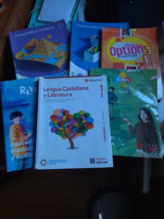 Libros 1o ESO varias editoriales