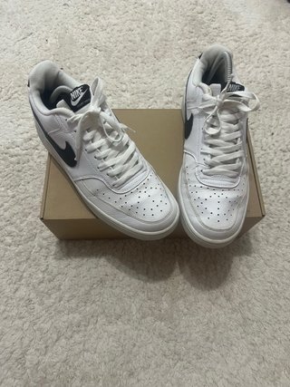 Nike Court Vision Zapatillas Blancas Talla 44