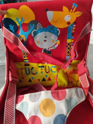 Trona portátil Tuc Tuc bebé