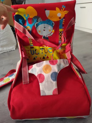 Trona portátil Tuc Tuc bebé