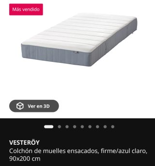 Colchón de Ikea 90x200