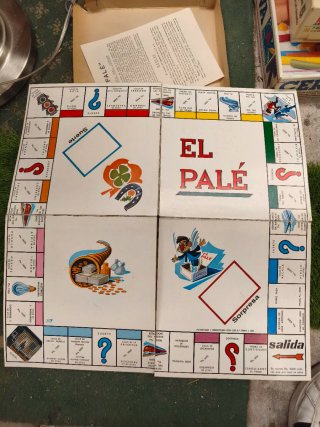 Antiguo Juego de Mesa El Palé (Años 50/60)