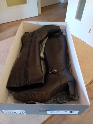 Botas altas piel Marypaz Talla 36