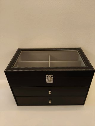 Scatola porta orologi posti/occhiali