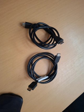 2 Cables HDMI Negros