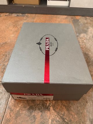 Zapatillas Prada Azul y Beige