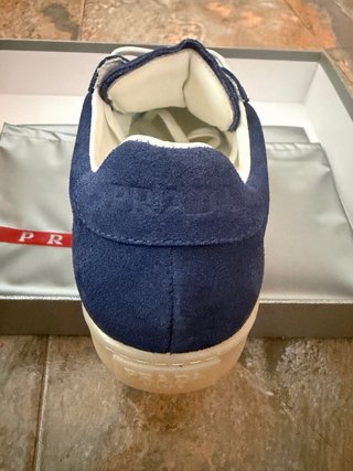 Zapatillas Prada Azul y Beige