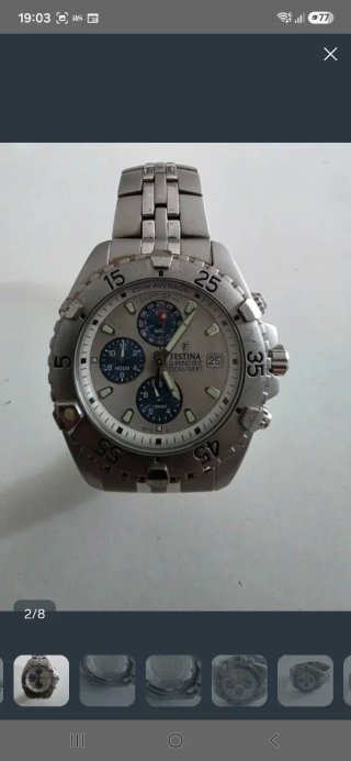 Reloj Festina Chrono Bike Acero