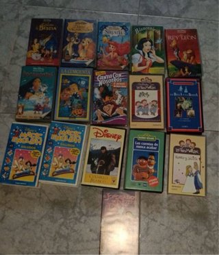 Lote Películas VHS Disney