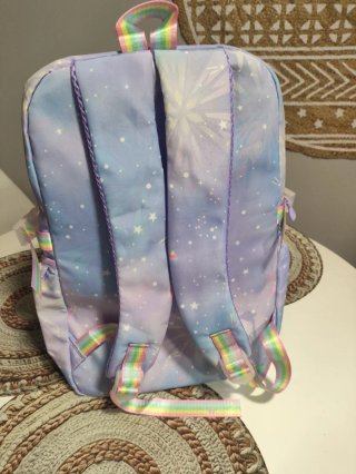 Mochila infantil con estampado galáctico