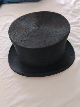 Sombrero de Copa Negro
