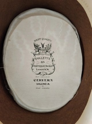 Sombrero de Copa Negro