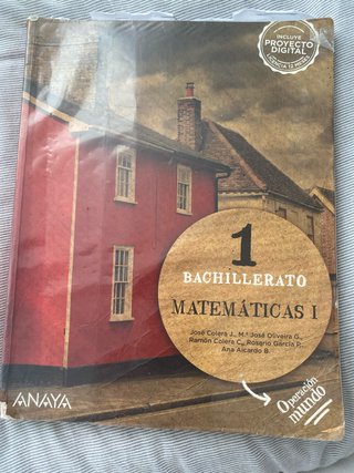 Matemáticas I 1 Bachillerato