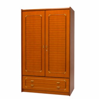 Armario de madera con cajones