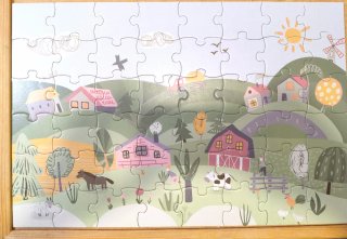 Puzzle 48 piezas granja Zeeman
