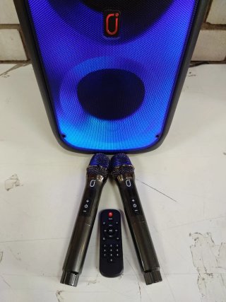 Altavoz JYX Karaoke Profesional 2 Micrófonos
