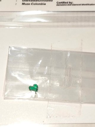 2Micro Esmeraldas Naturales Corazón 0.40 Ct