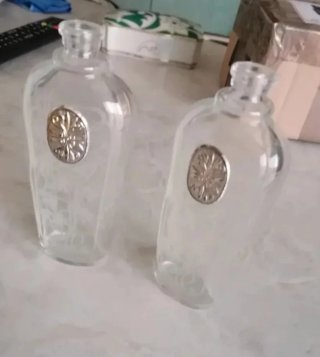 fermaglio, bottiglie, bigiotteria