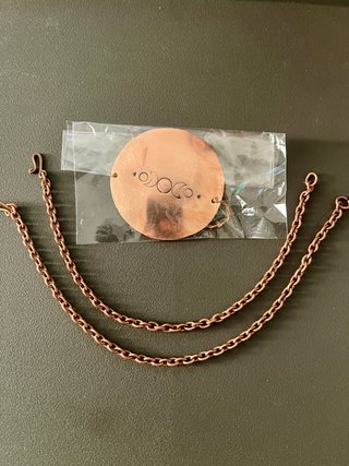 Tobillera cobre fases luna