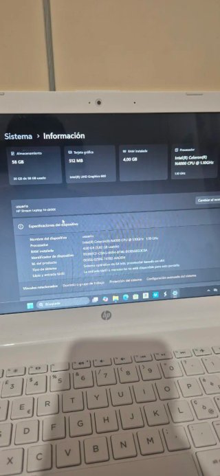 HP Stream 11 Celeron 4GB RAM 64GB SSD