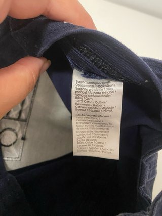 Gorra Lacoste Náutica Ajustable Azul Marino