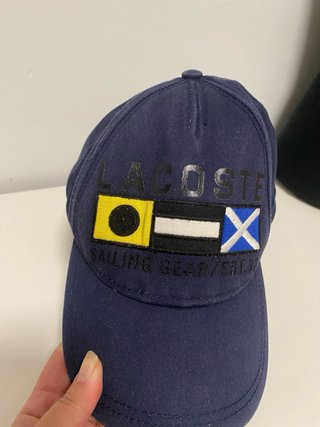 Gorra Lacoste Náutica Ajustable Azul Marino