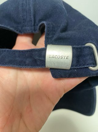Gorra Lacoste Náutica Ajustable Azul Marino