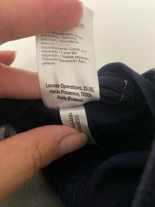 Gorra Lacoste Náutica Ajustable Azul Marino