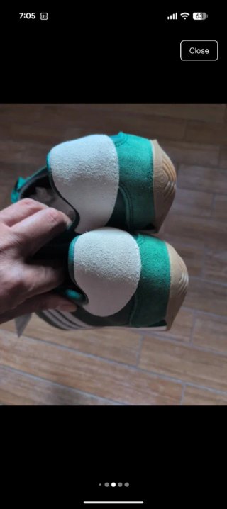 Adidas Country OG Men's Green Leather Trainers 44