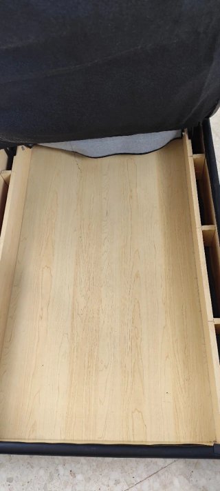 Módulo Chaise Longue Negro Piel Sintética