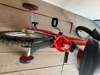 Bicicleta niño Cars rayo mcqueen con ruedines 12”