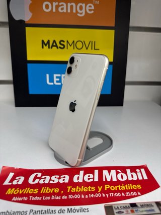 iPhone 11 64GB Blanco con garantía