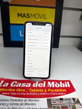 iPhone 11 64GB Blanco con garantía