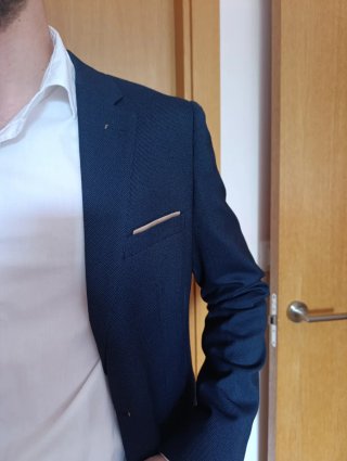 Traje de hombre Boston azul