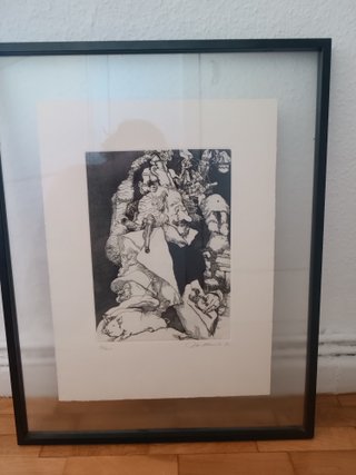 5 grabados originales de Manuel Alcorlo + colofón