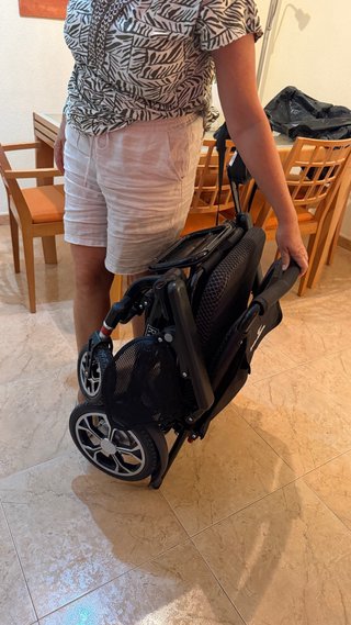 Silla eléctrica plegable Ayudas din. mod. R650