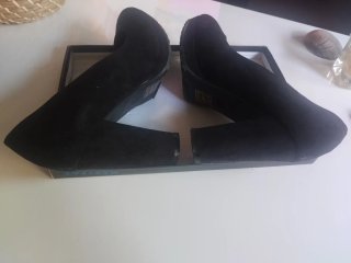 Zapatos de tacón negros