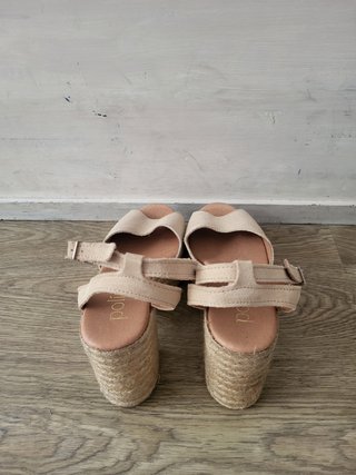 Sandalias Polin et moi piel beige