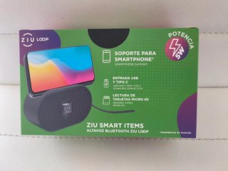 Altavoz Bluetooth Ziu con Soporte Móvil