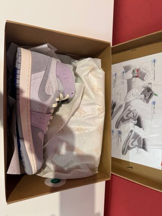 Nike Jordan 1 High Gris/Morado Talla 42