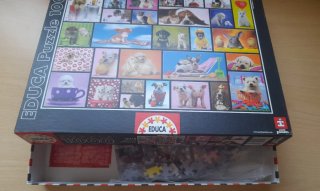 Puzzle Educa 1000 Piezas Cachorros y Mascotas