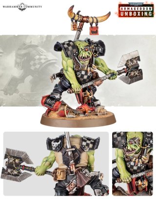 NOBLE Orko Matriz Caja Armageddon Warhammer