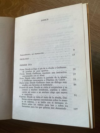 El nombre de la Rosa - Umberto Eco
