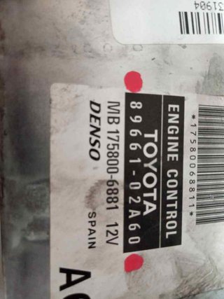 Toyota 531904 centralita motor 8966102a60 corolla