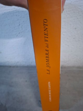 Libro "La sombra del viento"